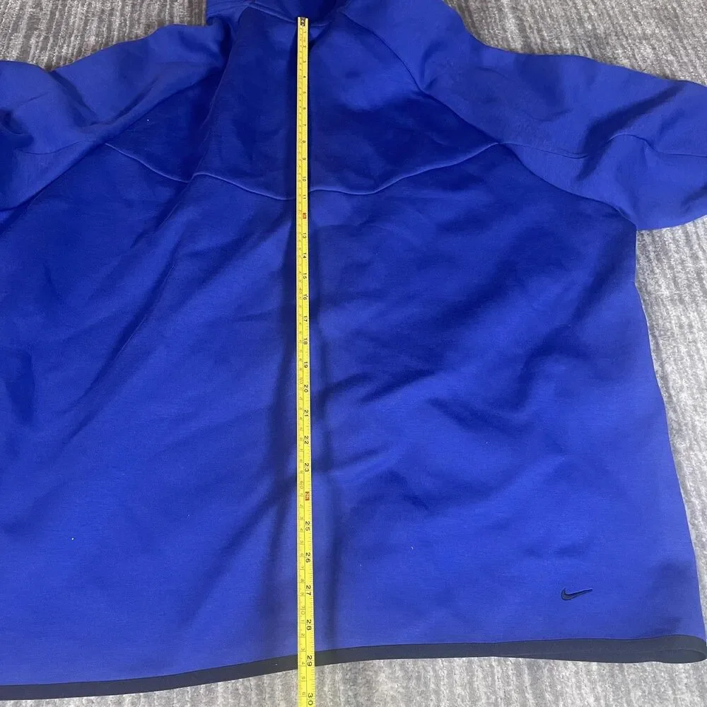Nike Tech Fleece Hoodie Jacket Mens 3XL Blue Full Zip Windrunner HV0949-539